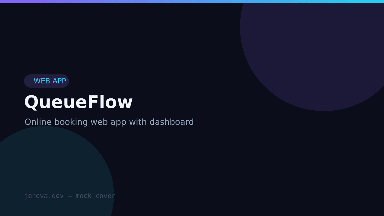 QueueFlow — ระบบจองคิวออนไลน์